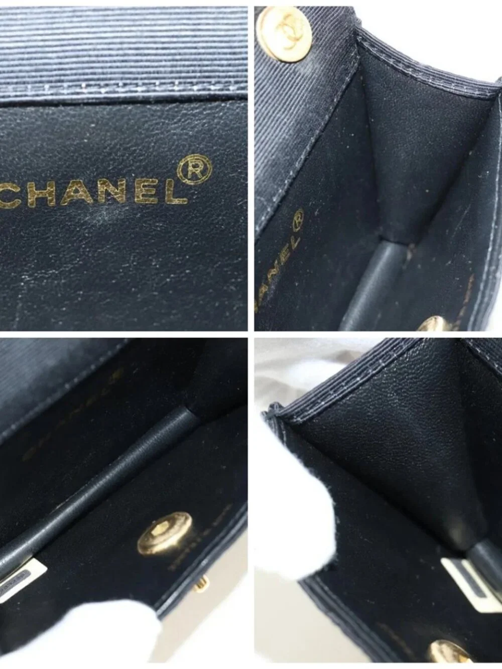 CHANEL brand	chanel color	black